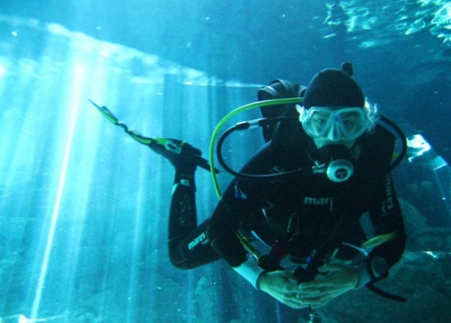 Visita guiada de buceo en cenote